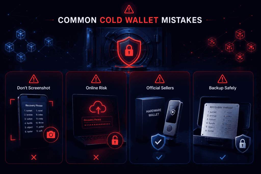Common mistakes to avoid with the best cold storage wallet