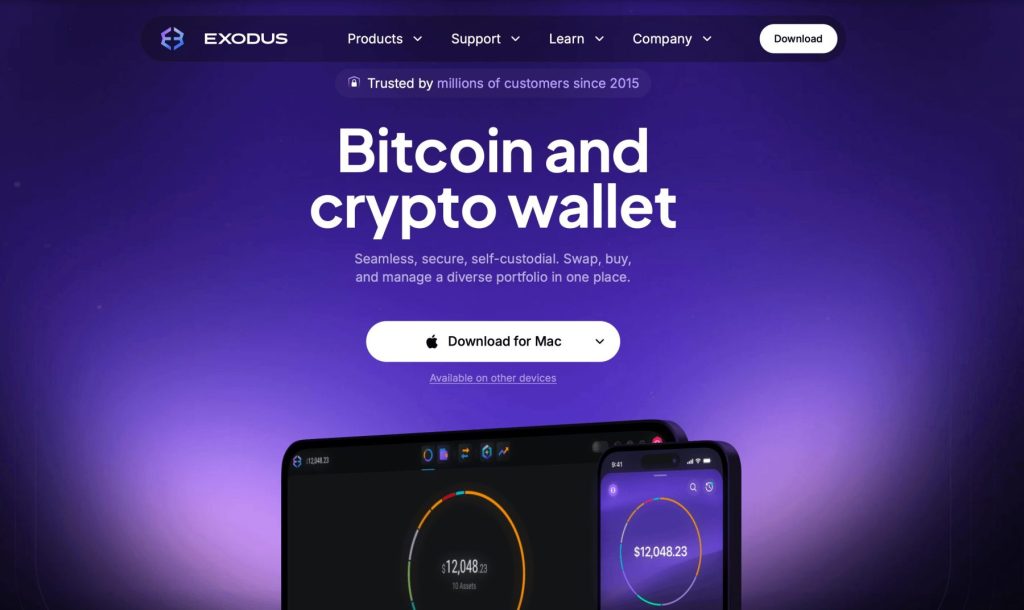 Exodus wallet