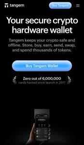Is Tangem a web3 wallet? Yes!