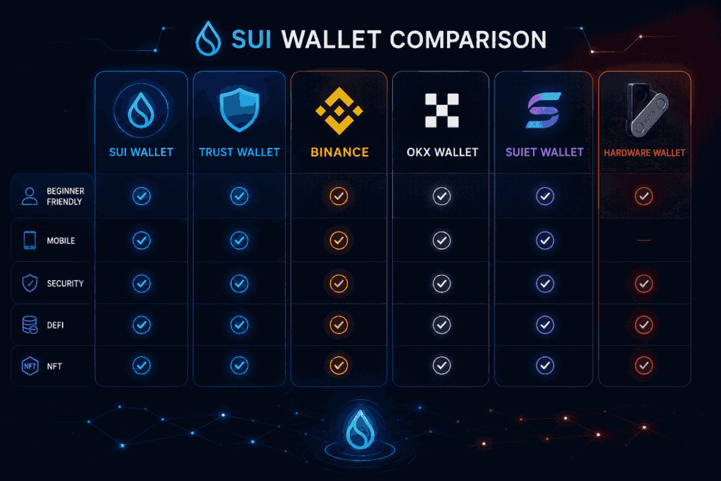Best Sui Wallet Options
