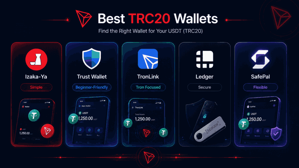 Best TRC20 Wallet Options at a Glance