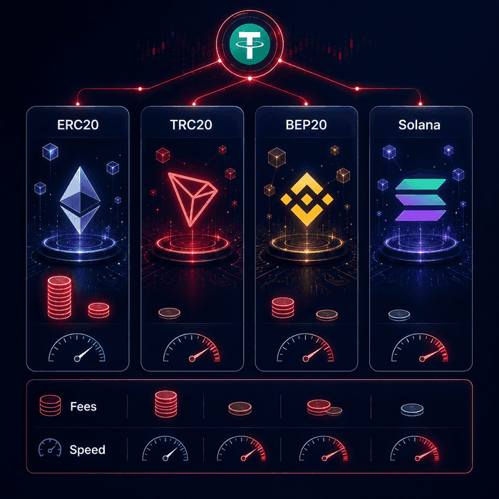 Different USDT Networks Explained