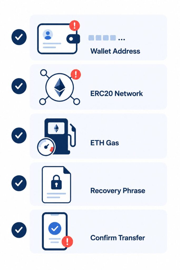 ERC20 Transfer Safety Checklist