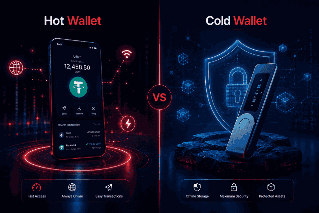 USDT Hot Wallet vs USDT Cold Wallet
