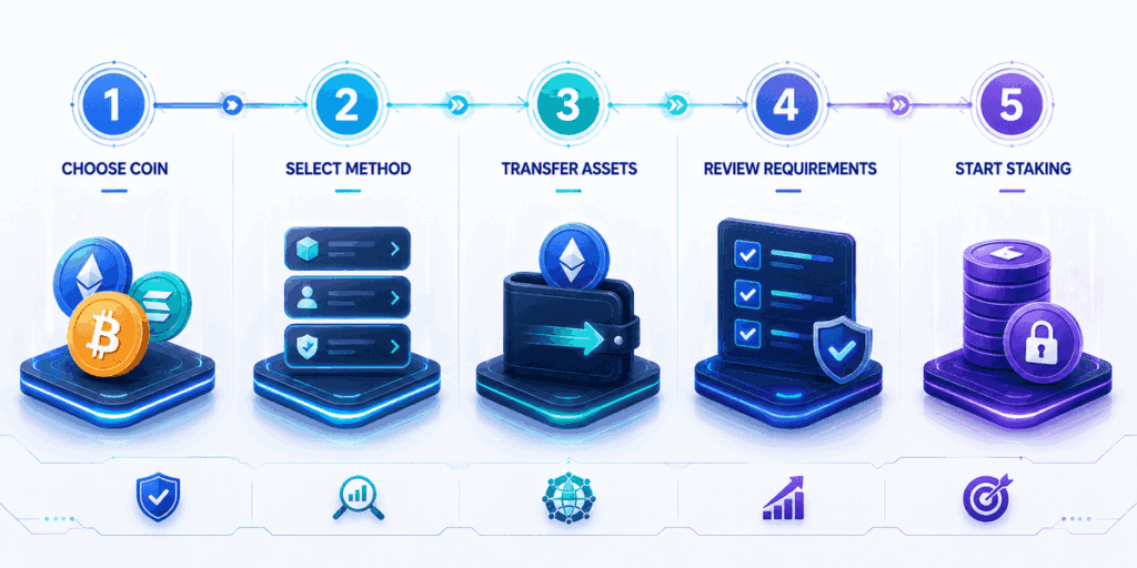 How to Start Staking Crypto