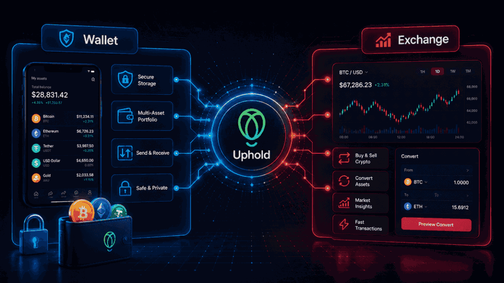 Is Uphold a Wallet or Exchange