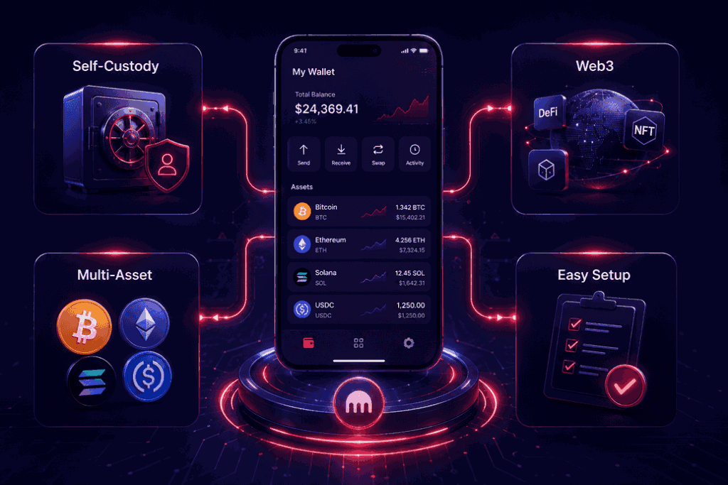 Kraken Wallet capabilities