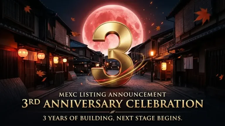[Notice] IZKY to be Listed on MEXC & 3rd Anniversary Campaign!