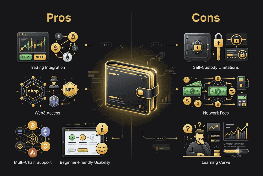 Pros and Cons of Bybit Wallet