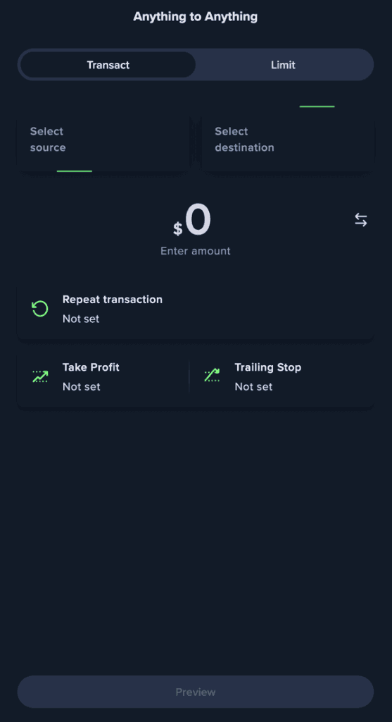 how to send crypto from Uphold to another wallet
