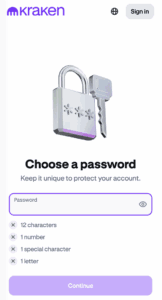 Is Kraken wallet safe? - how to set up a Kraken wallet - Set Up a Password