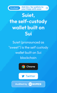 Suiet - Sui wallet mobile