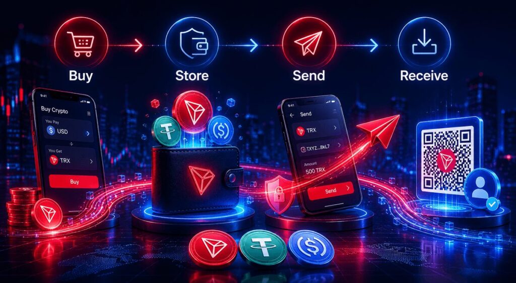 TRON wallet transaction
