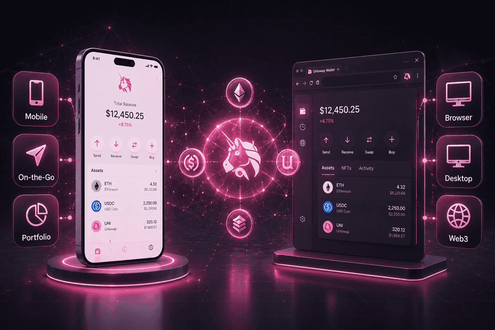 Uniswap Wallet App vs Uniswap Wallet Extension