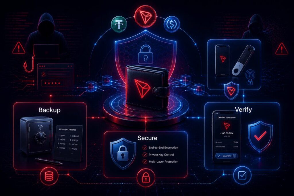 cybersecurity for TRON wallet
