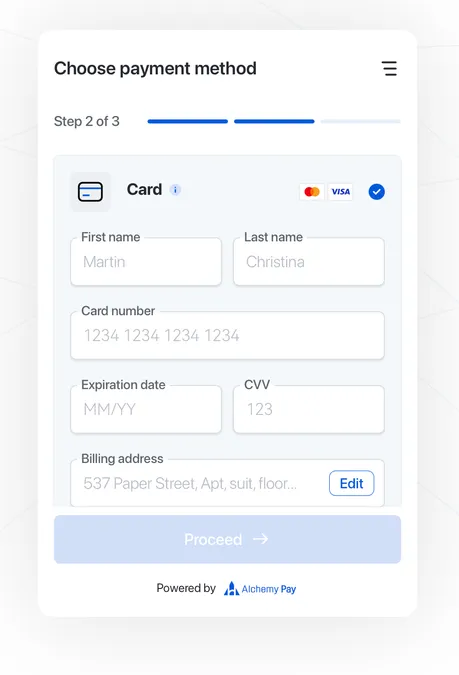 Bitcoin purchase