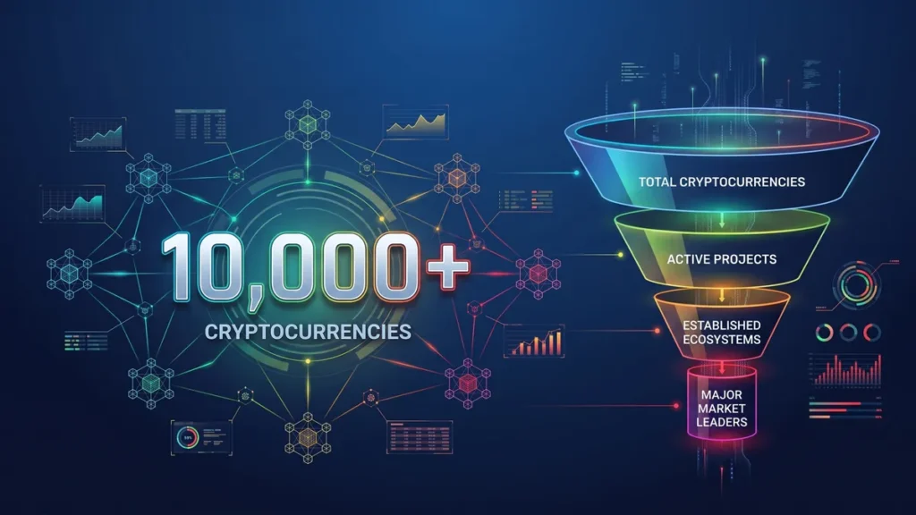 how many altcoins are there