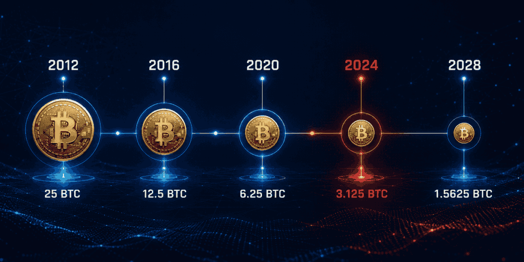 Bitcoin halving schedule - next Bitcoin halving date - when was the last Bitcoin halving