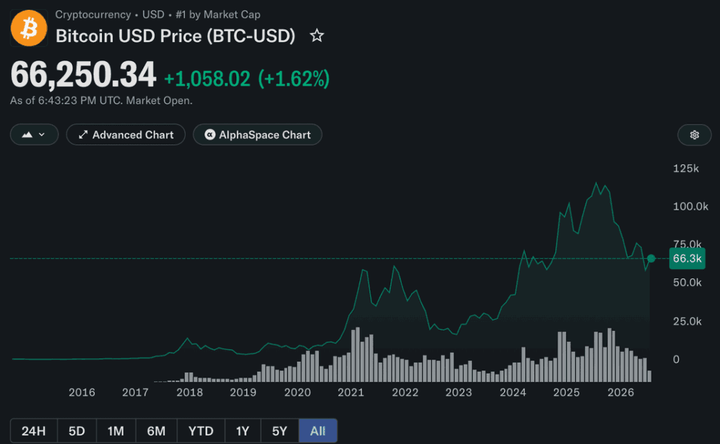 Bitcoin performance