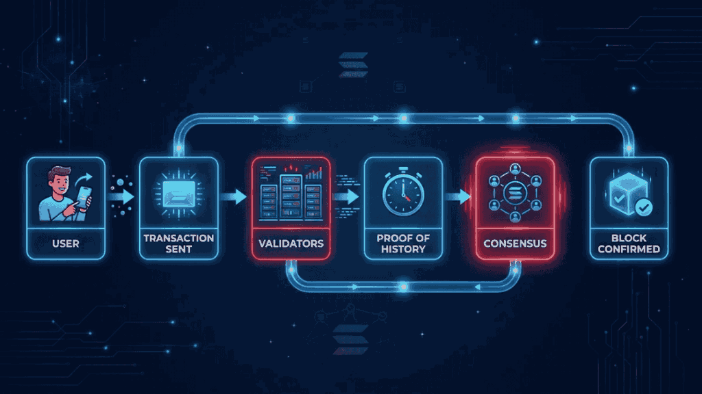 How Does the Solana Blockchain Work