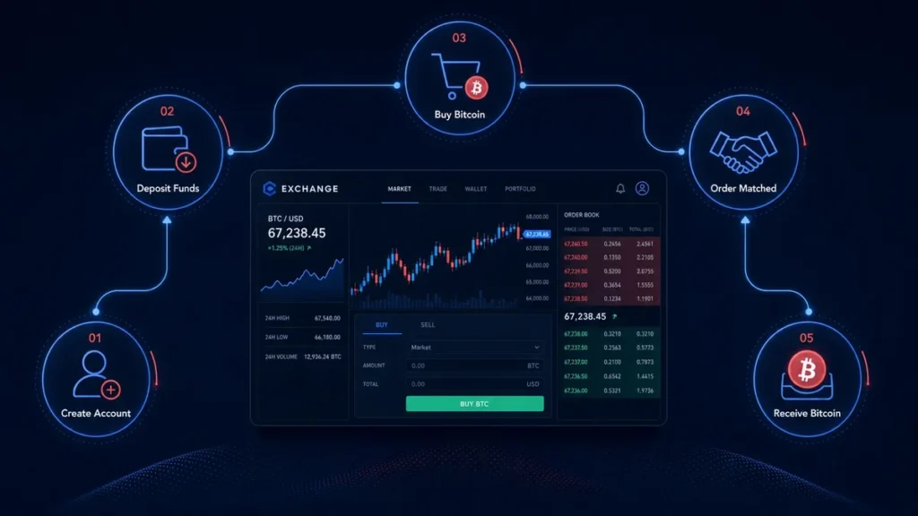 How a Bitcoin Exchange Works