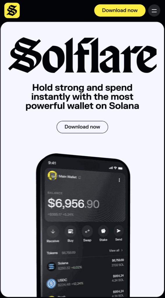 Solflare - Solana Wallet