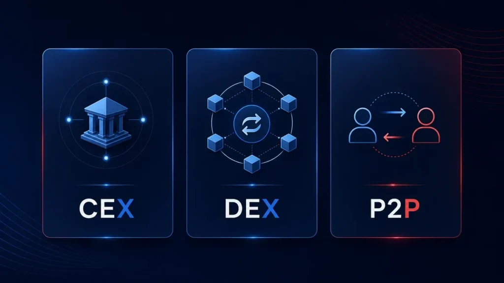 Types of Bitcoin Exchanges