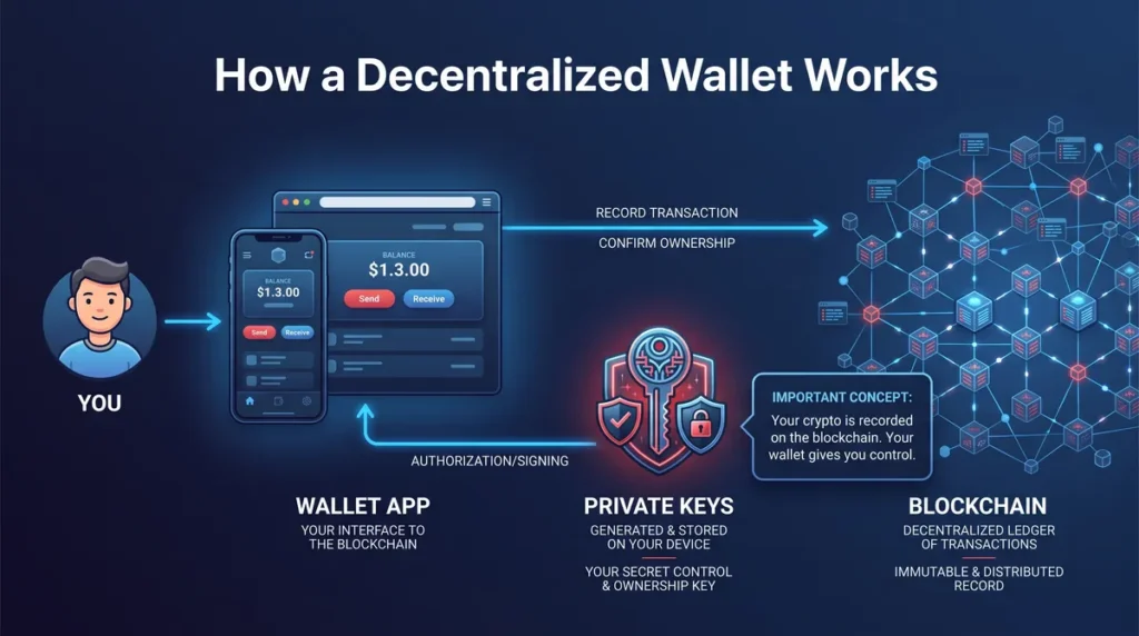 decentralized wallet meaning
