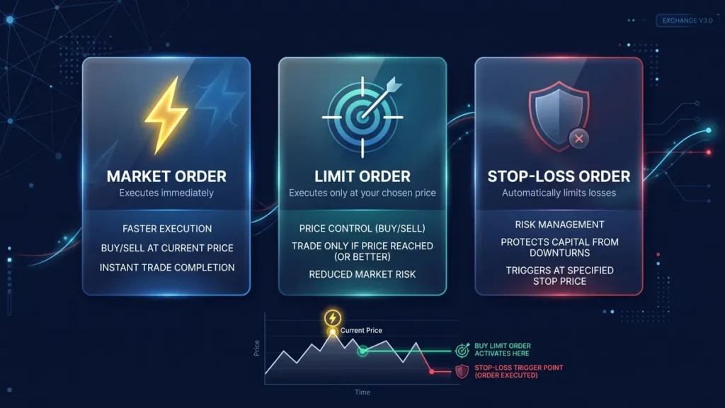 Spot trading Order Types