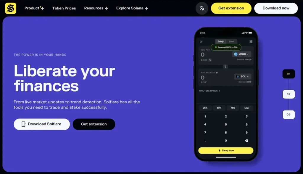 Solflare wallet extension Solflare card