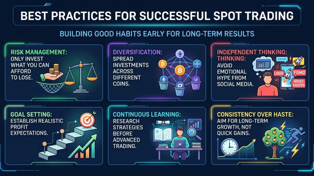 Spot trading good habits