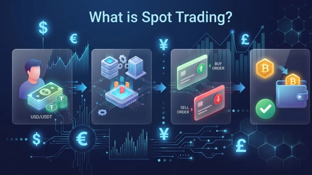 trading crypto spot market