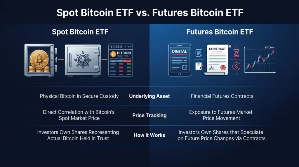 what is a spot Bitcoin ETF