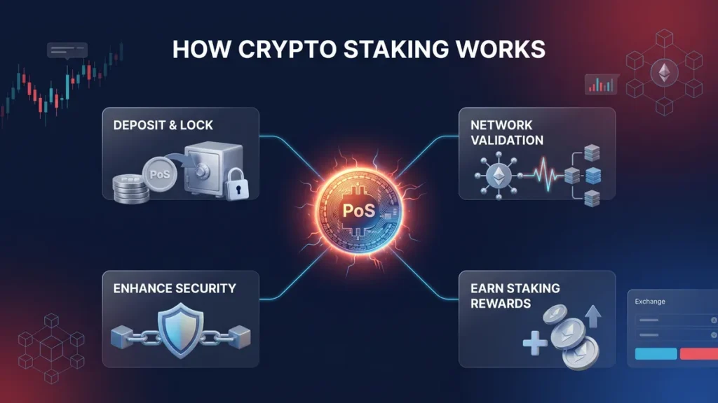 Crypto staking