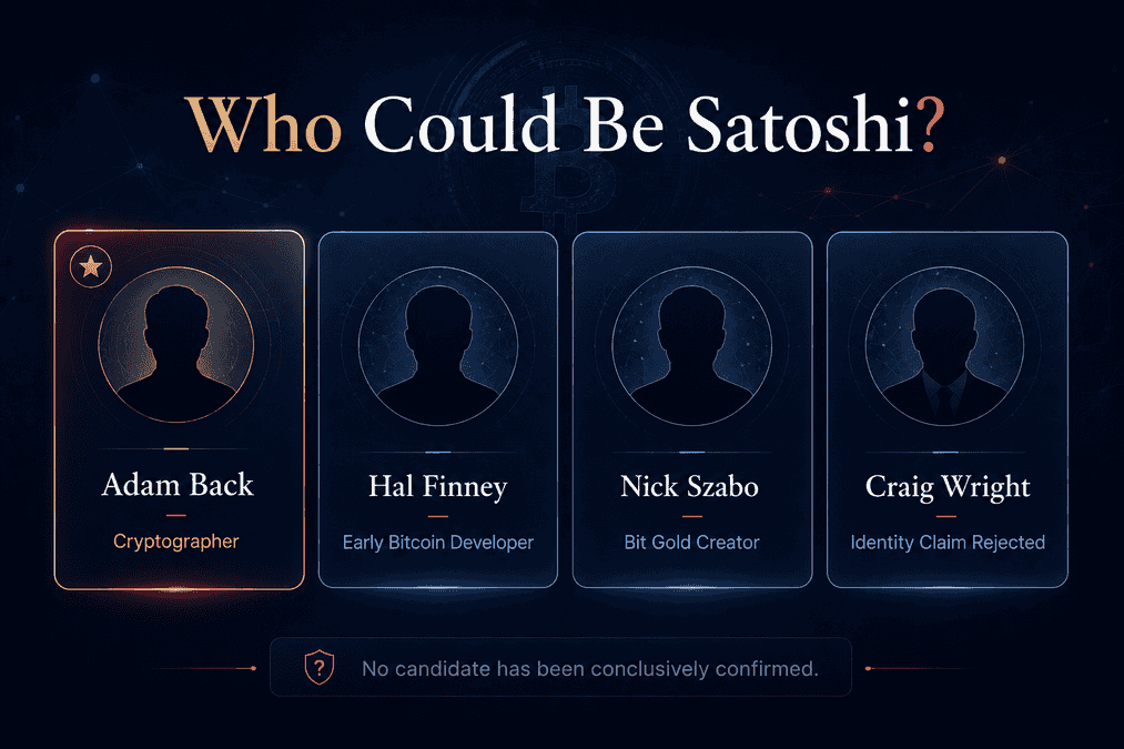 Who is Satoshi Nakamoto? See candidates