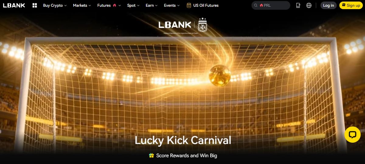 LBank公式ページ