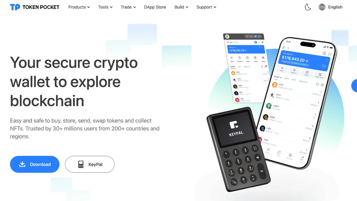 TokenPocket公式サイト