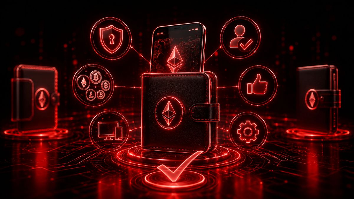 セキュリティや対応通貨を比較してイーサリアムウォレットを選ぶイメージ