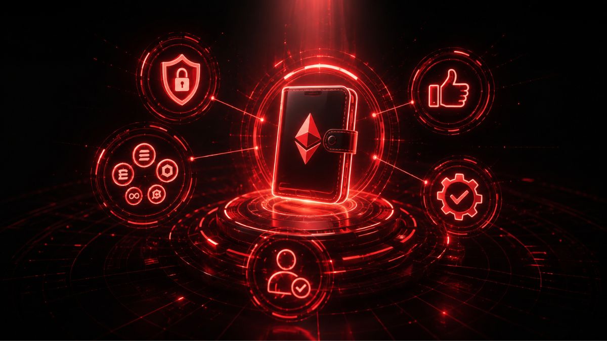 イーサリアムウォレットを設定して安全に使い始めるイメージ
