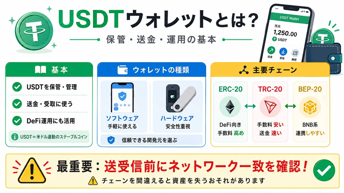 USDTウォレットとは