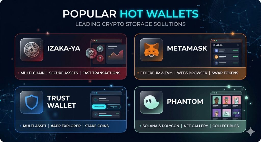 Popular Hot Wallets