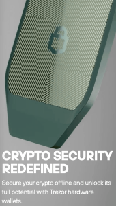 อีก Crypto Wallet ที่น่าพูดถึงคือ Trezor Wallet