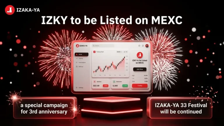 IZKY token list on MEXC