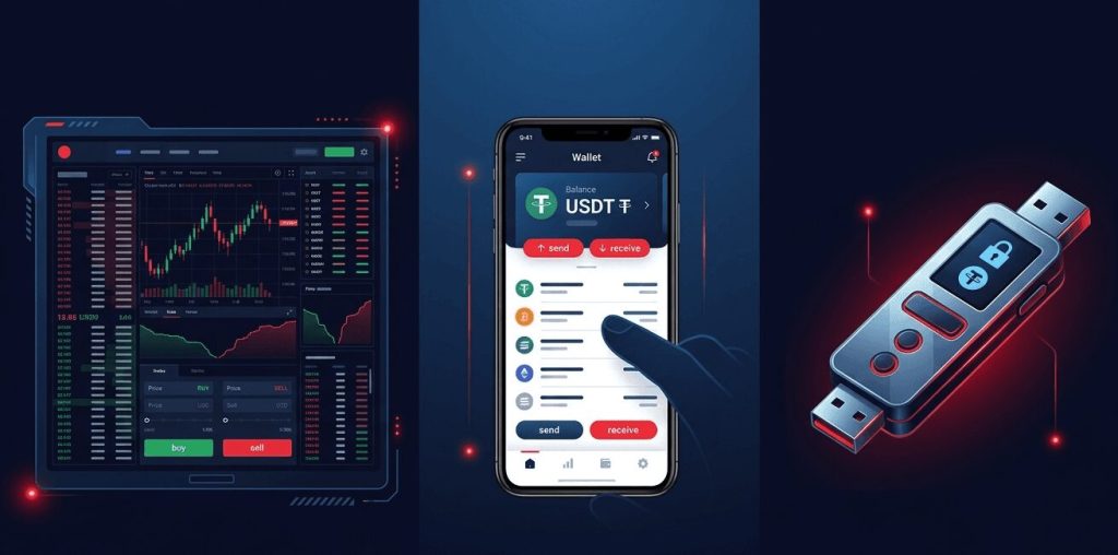 กระเป๋า USDT มีกี่ประเภท เลือกแบบไหนดี