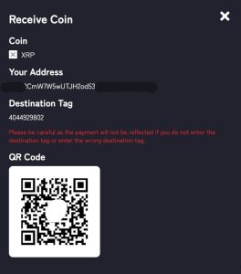 Izaka-ya รับเหรียญ XRP ผ่าน QR code