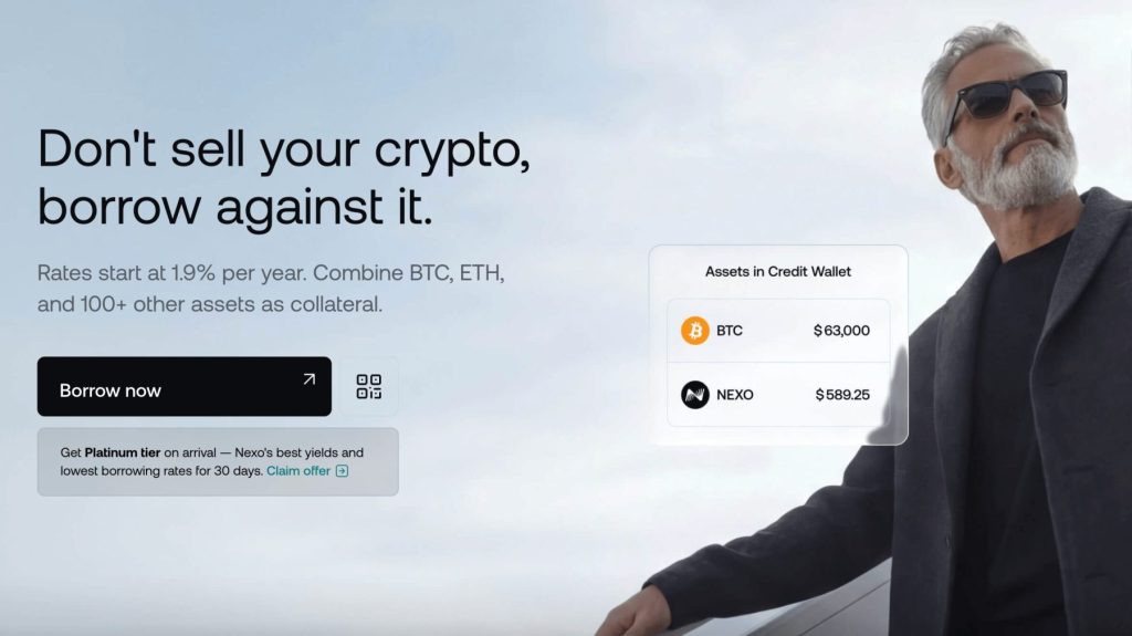 NEXO crypto loan