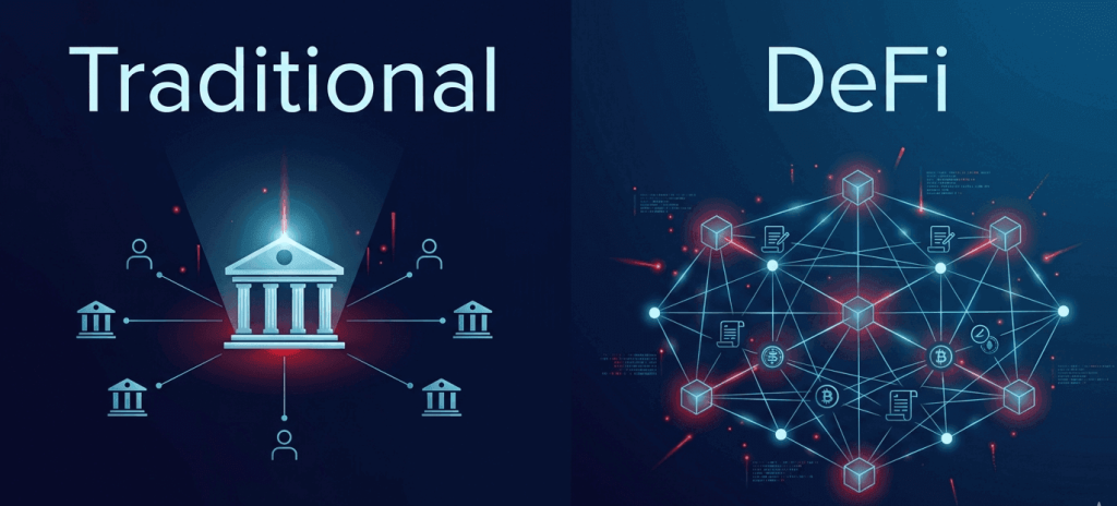 Traditional vs DeFi คืออะไร