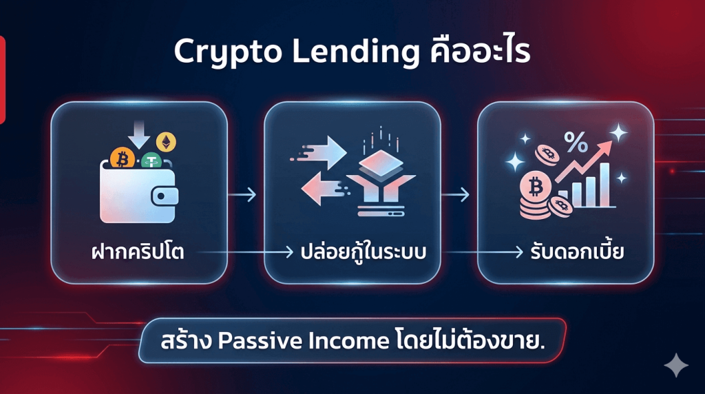 Crypto Lending ทำอะไร