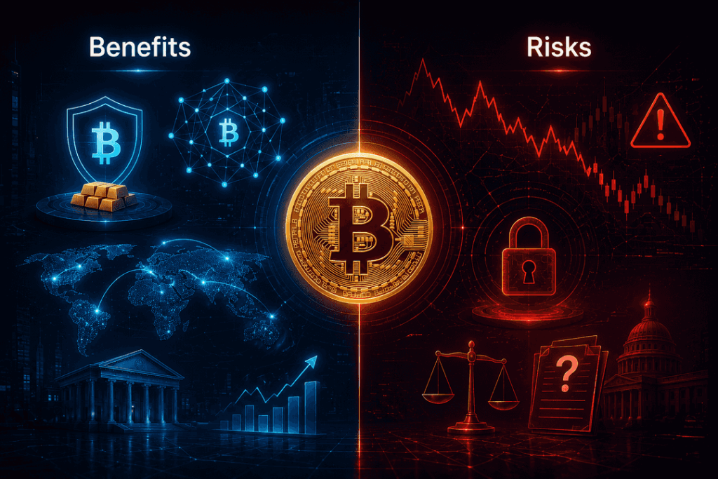 ข้อดีและความเสี่ยงของ Strategic Bitcoin Reserve