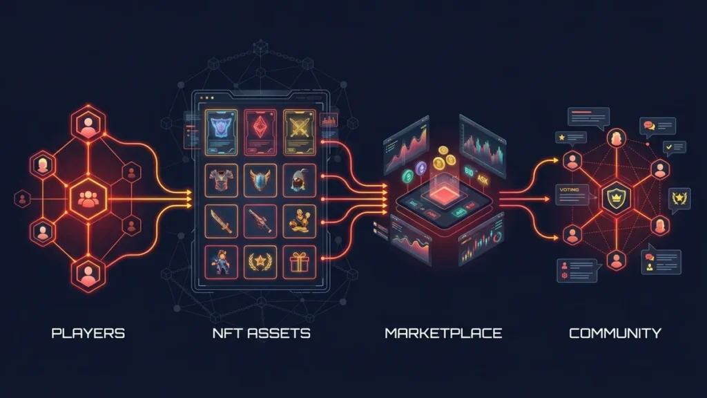 ความสัมพันธ์ระหว่าง NFT + Gaming